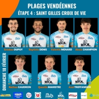 Saint-Gilles Croix de Vie(P.V.): Compo du Team Deux-Sèvres Cyclisme