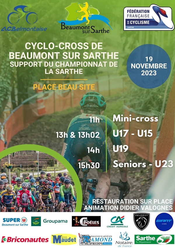 CX de Beaumont sur Sarthe