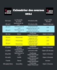 VC Verrois: Infos courses 2024