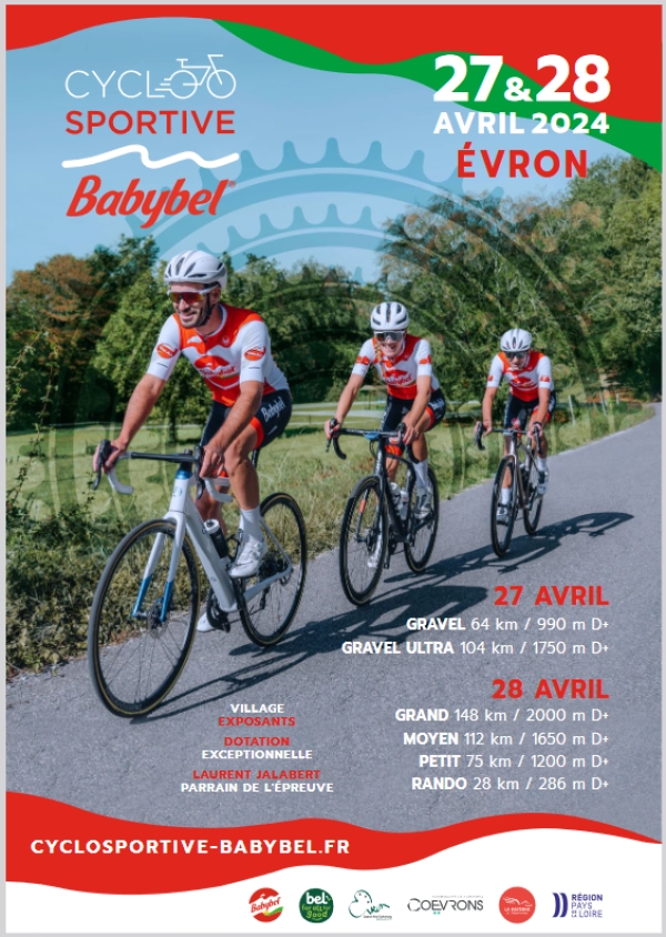 Nouveaut La Cyclosportive Babybel VELO OUEST Actu Cyclisme Pays 