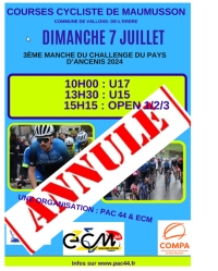 Maumusson &quot;Course Anuulée&quot;