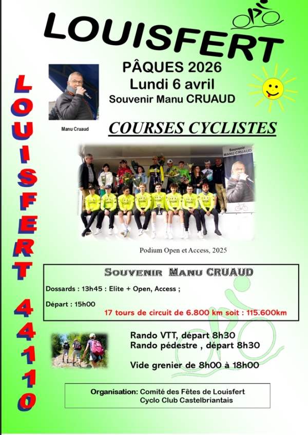 Louisfert "Souvenir Manu Cruaud" (J3)