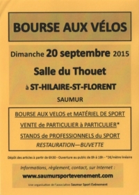 Bourse à Vélos de Saumur