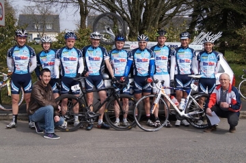 L&#039;AC Brévinois au départ d&#039;Allaire - Redon 3+J