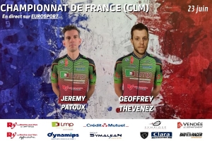 Chpt. de France à Cholet: RVC 2 coureurs pour le CLM Ind.