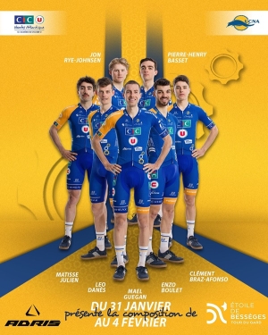 Etoile de Bessèges-Tour du Gard: Compo CIC U Nantes Atlantique