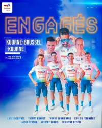 Kuurne-Brussel-Kuurne: Compo du Team TotalEnergies