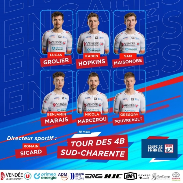 Tour des 4B Sud-Charente: Compo Vendée U PDL