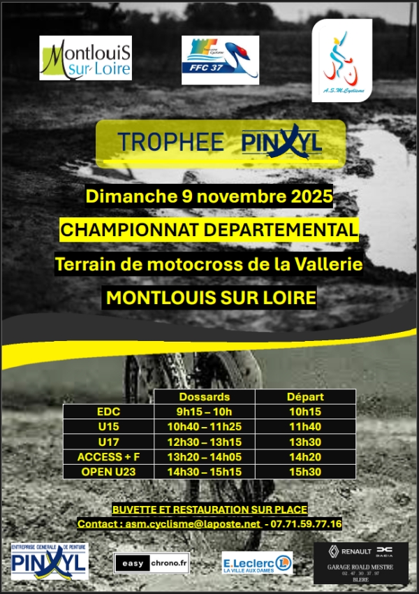 CX de Montlouis-sur-Loire