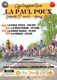 Cyclosportive &quot;La Paul Poux 2024&quot;