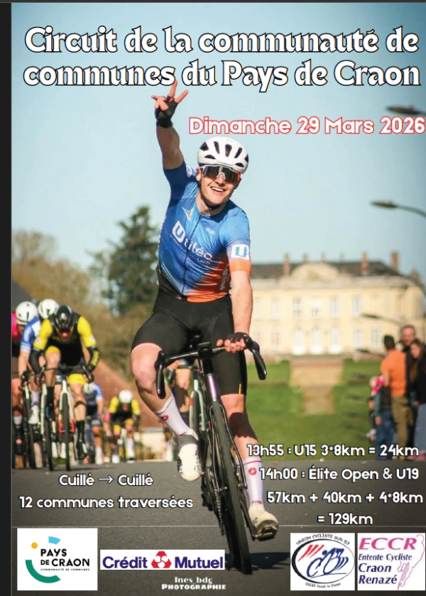Circuit du Pays de Craon à Cuillé