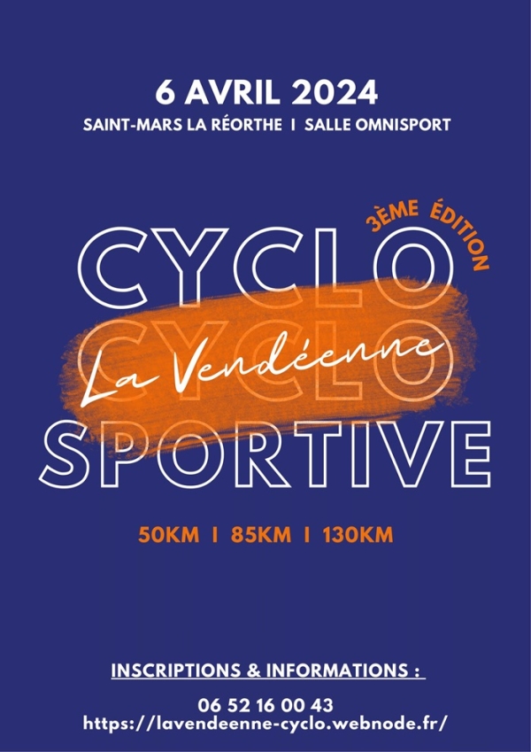 Cyclosportive &quot;La Vendéenne&quot;