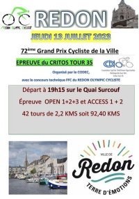 72ème GP de Redon