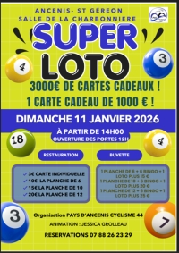 Ancenis-St Géréon: Super Loto