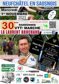 Neufchâtel en Saosnois &quot;La Laurent Brochard 2023&quot;