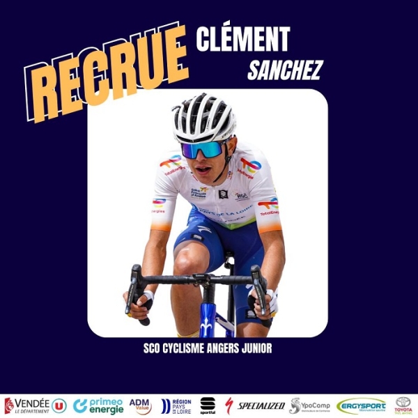 Clément Sanchez (SCO) chez Vendée U PDL en 2024