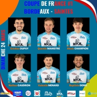 Bordeaux-Saintes: Compo du Team Deux-Sèvres Cyclisme