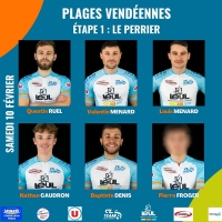 Plages Vendéennes &quot;Le Perrier&quot;: Compo du Team Deux-Sèvres Cyclisme