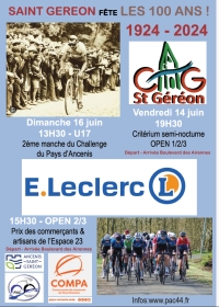 Ancenis-St Géréon &quot;Fête les 100 ans&quot;