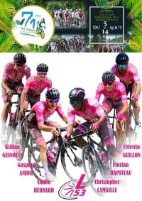 Laval Cyclisme 53 sur le Tour de la Guadeloupe