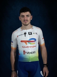 Jason Tesson sous ses nouvelles couleurs (Team Total Energies)