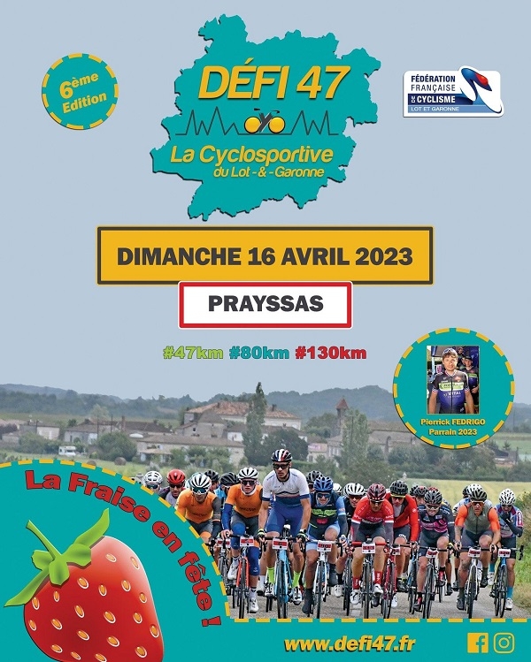 Cyclosportive &quot;Défi 47&quot;: Classement du 130 Km