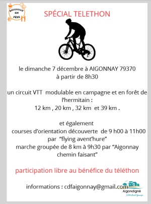 Aigonnay "Rando Téléthon"