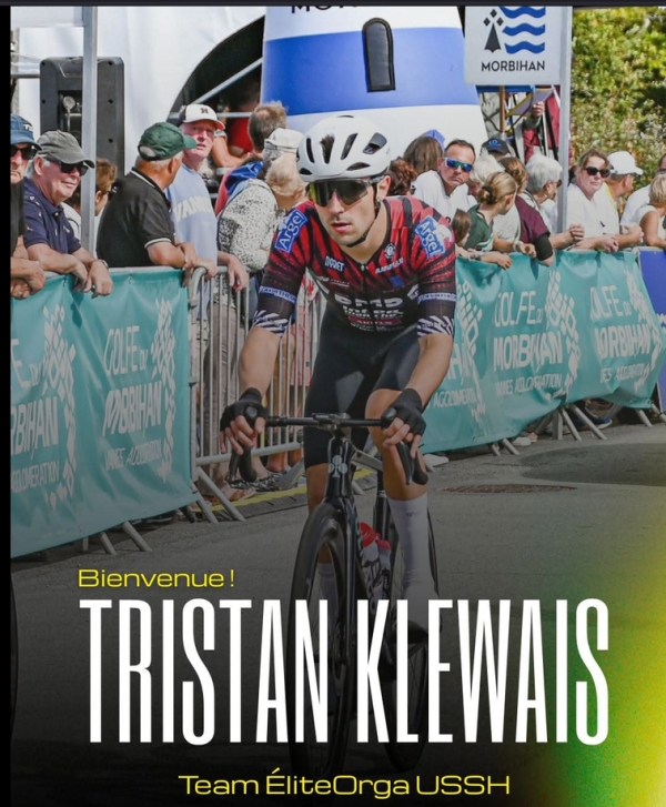 Un coureur Breton arrive au Team EliteOrga-US Saint-Herblain