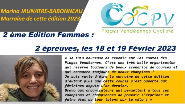 COC Plages Vendéennes: Marina Jaunâtre-Babonneau