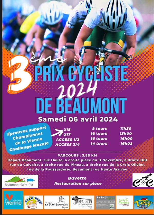 Châtellerault &quot;Prix de Beaumont&quot; (Ac/U17/U15)