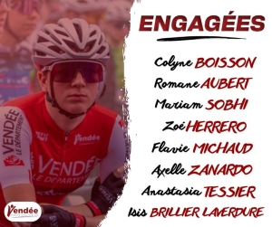 St Gilles Croix de Vie (P.V.): Compo du Team Ladies Vendée Piveteaubois