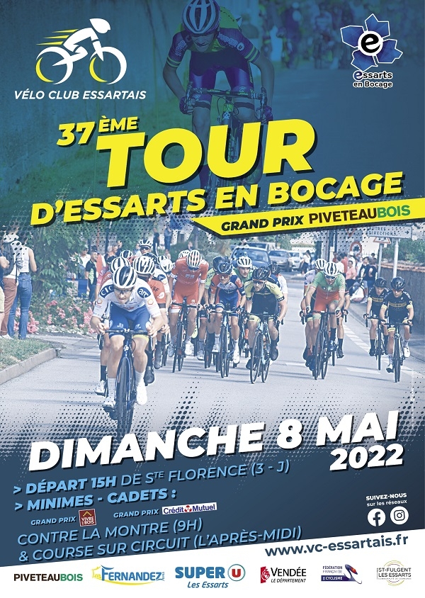 Tour d&#039;Essarts en Bocage &quot;rectification horaire&quot;