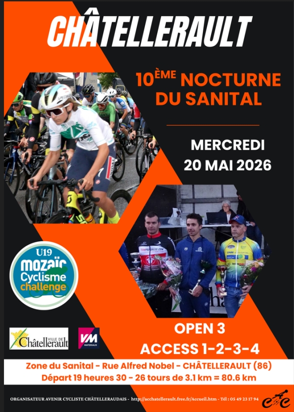 Châtellerault "Nocturne du Sanital"