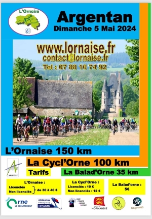 Cyclosportive &quot;L&#039;Ornaise 2024&quot;