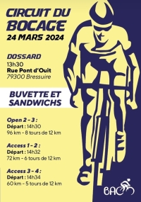 Bressuire &quot;Circuit du Bocage 2024&quot;