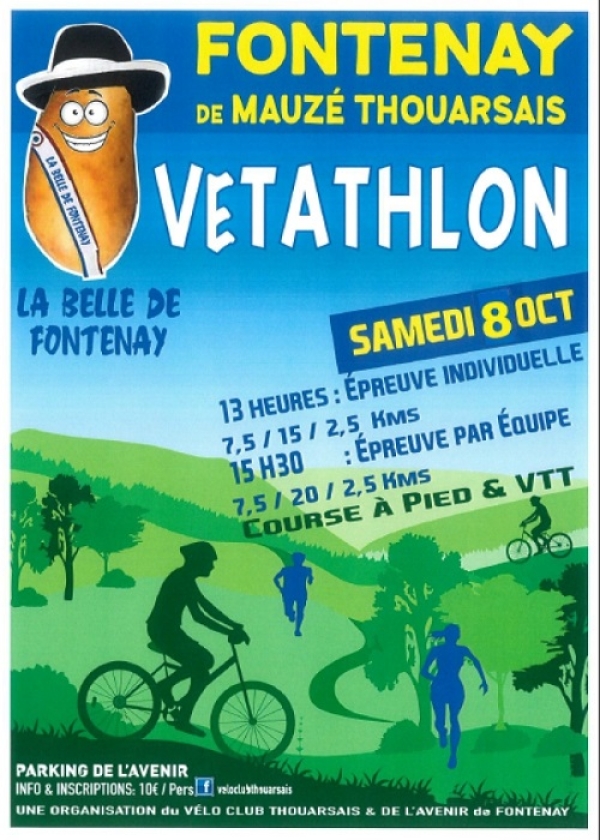 Vétathlon Fontenay de Mauzé Thouarsais