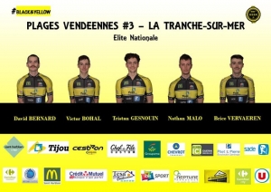 La Tranche sur Mer: Composition US St Herblain Cyclisme