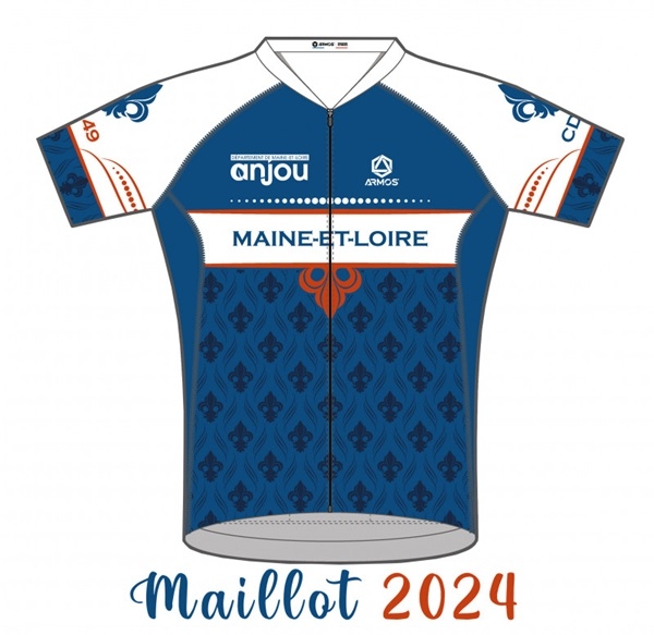 Maine et Loire Cyclisme: Maillot 2024