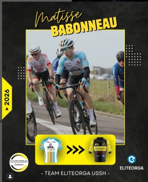 Matisse Babonneau rejoint le TeamEliteOrga USSH