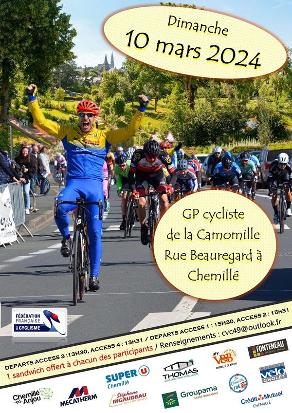 Chemillé &quot;GP de la Camomille&quot; Access