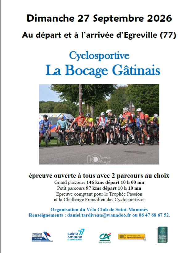 Cyclosortive "La Bocage Gâtinais"